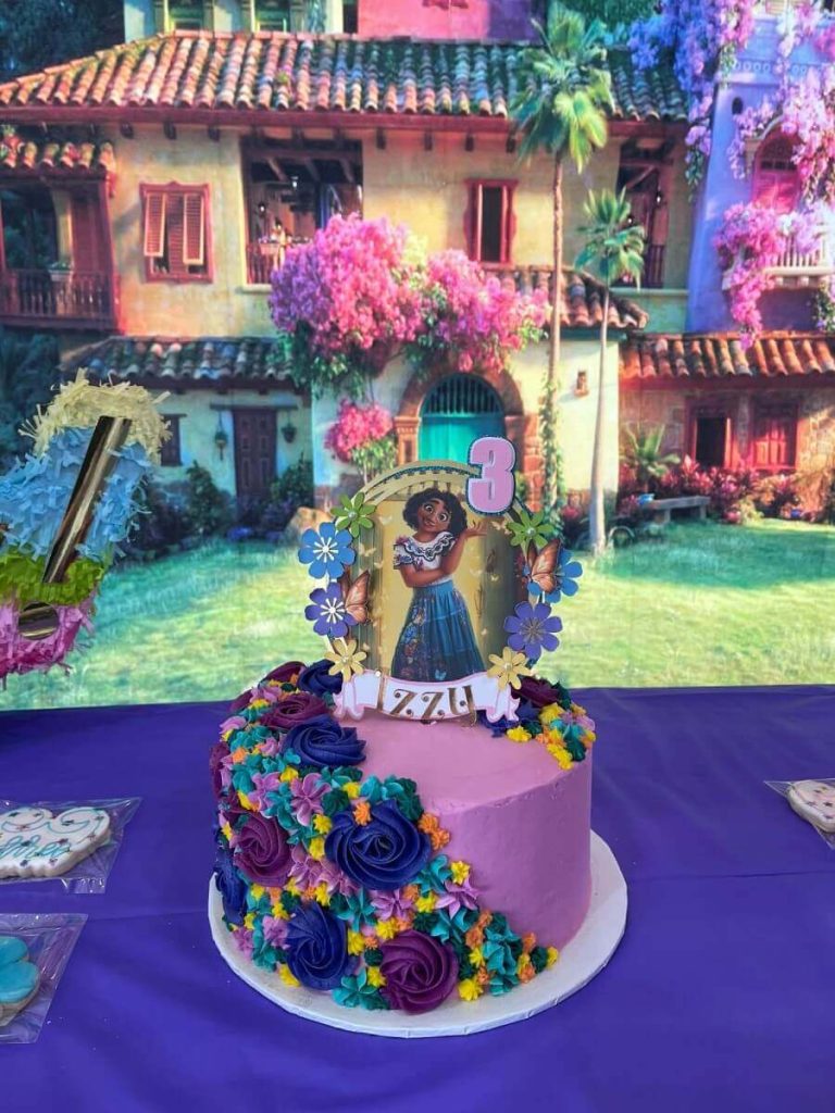 Encanto Birthday Party Cake