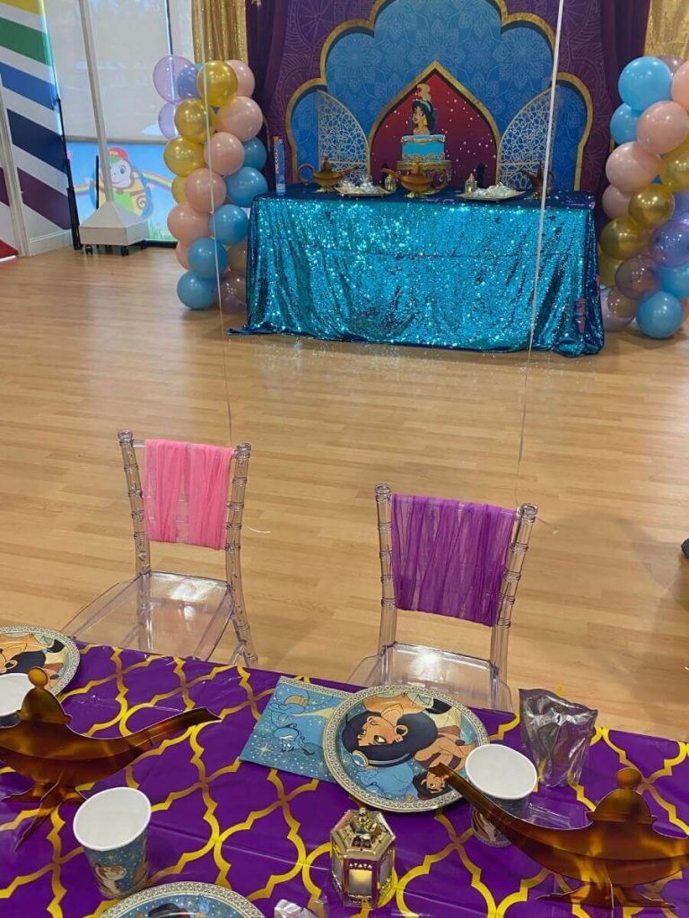 Jasmine Themed Party Decoration
