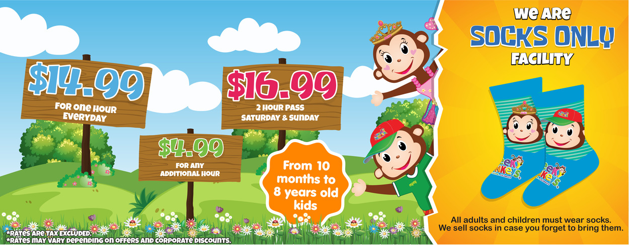 Cheekymonkeys Socks Desktop Banner