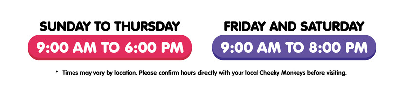 cheekymonkeys winter us timings
